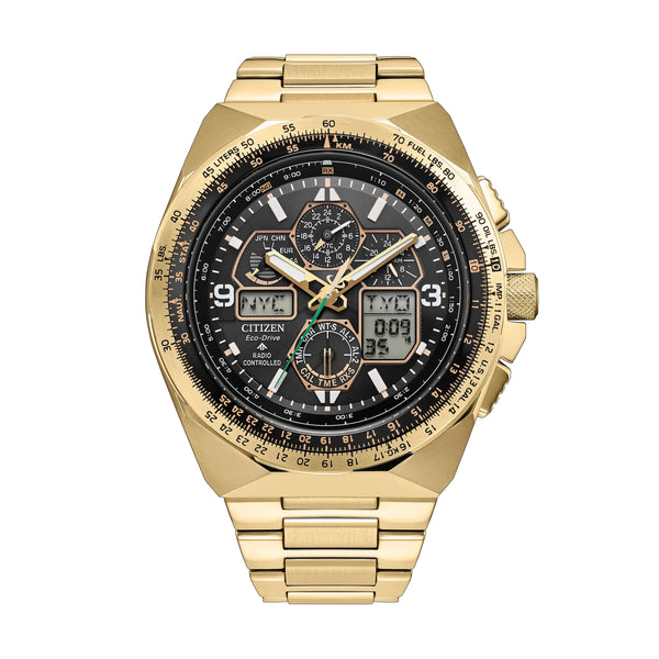 Citizen Promaster Skyhawk A-T Black Dial Stainless Steel Watch