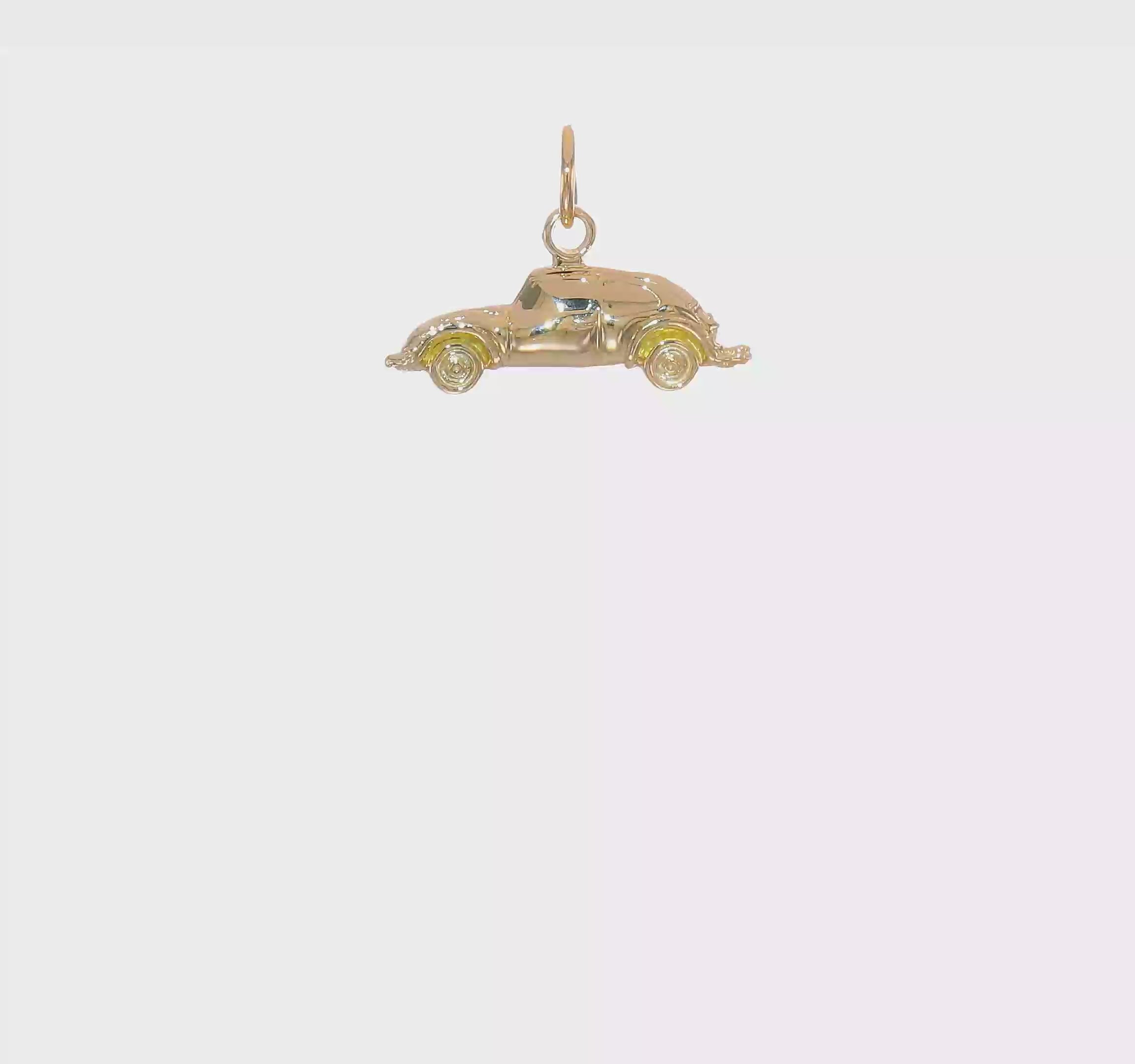 10kt Yellow Gold Car Charm