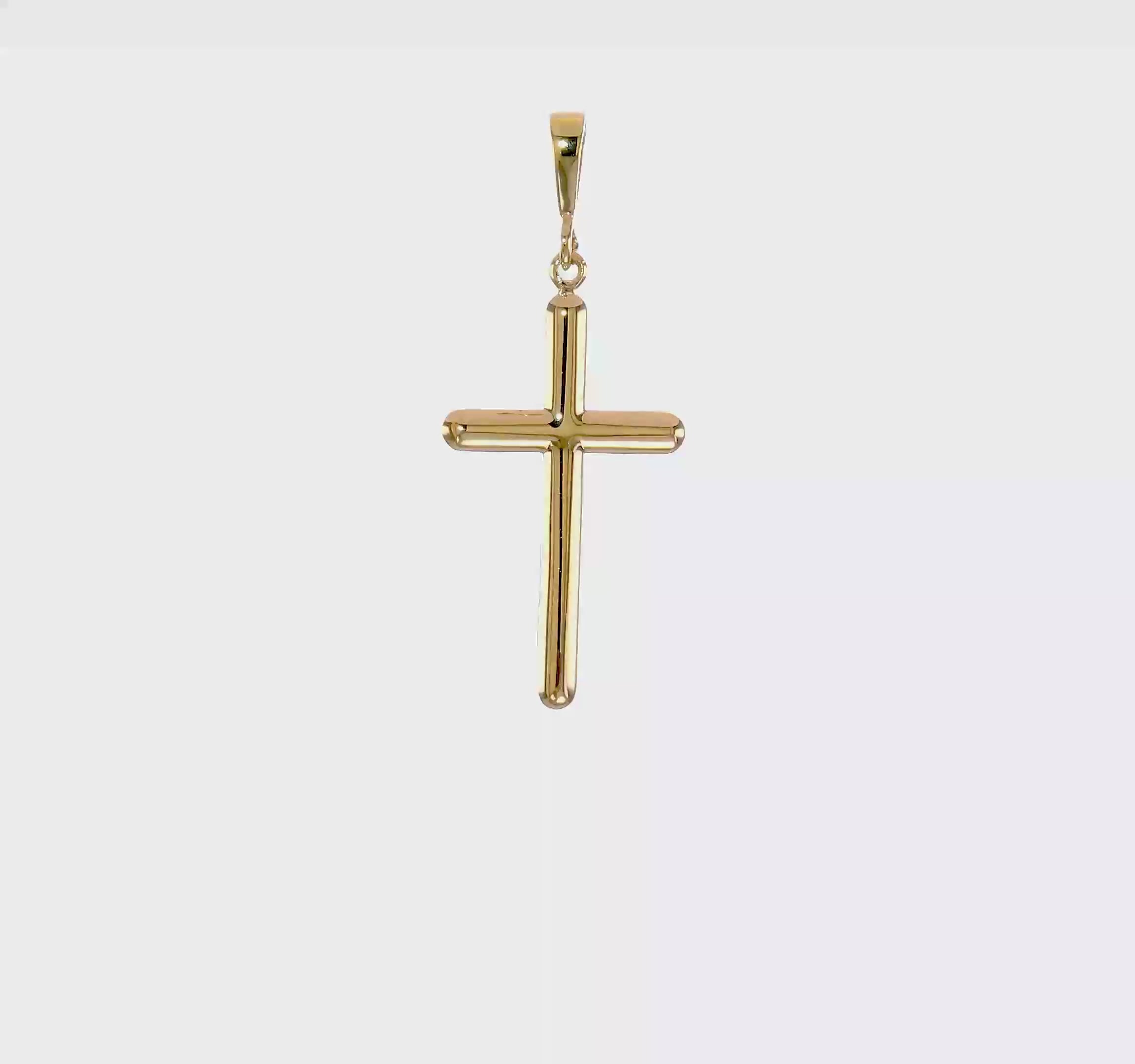 10kt Yellow Gold Cross Pendant