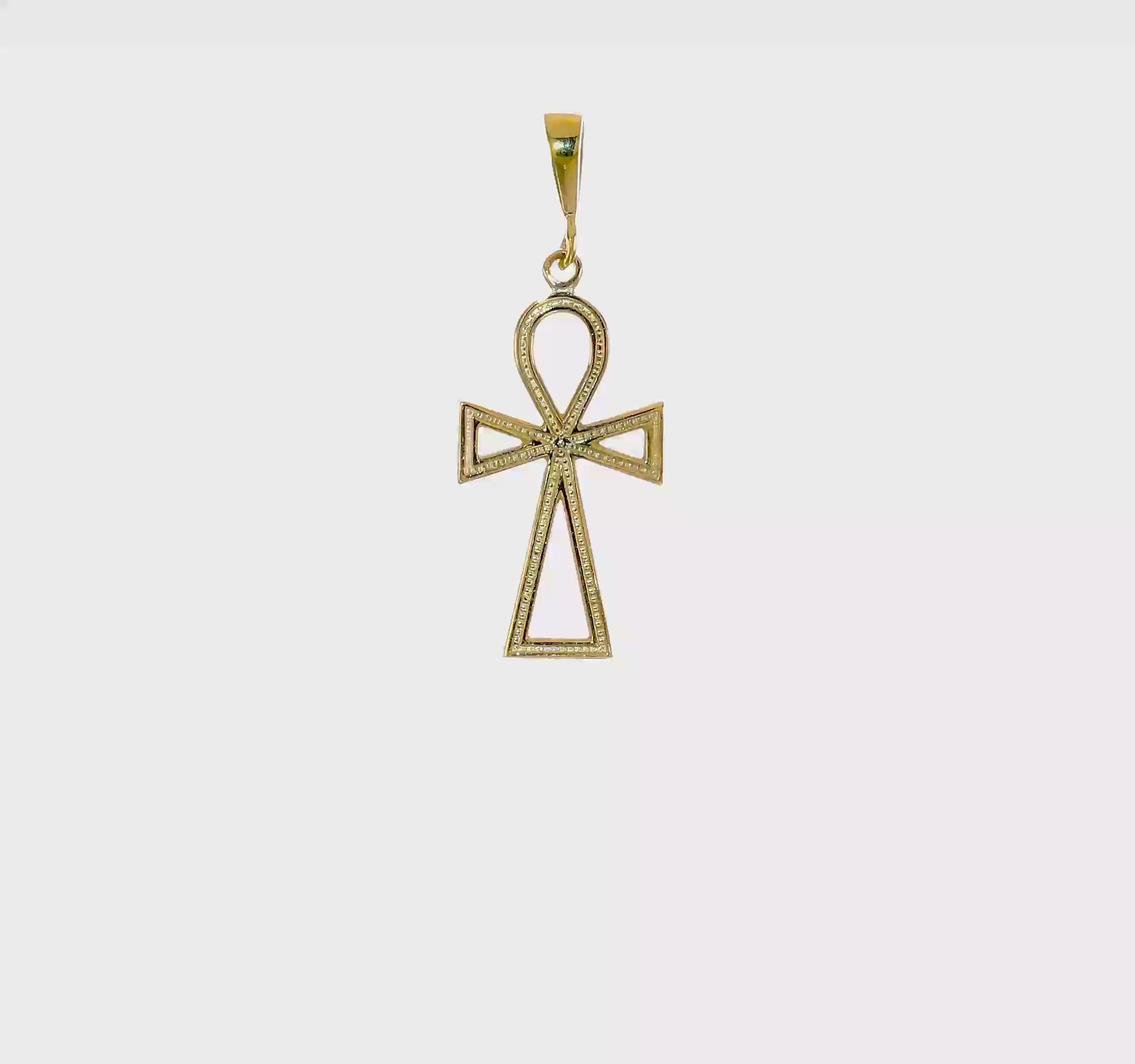 10kt Yellow Gold Ankh Cross Charm