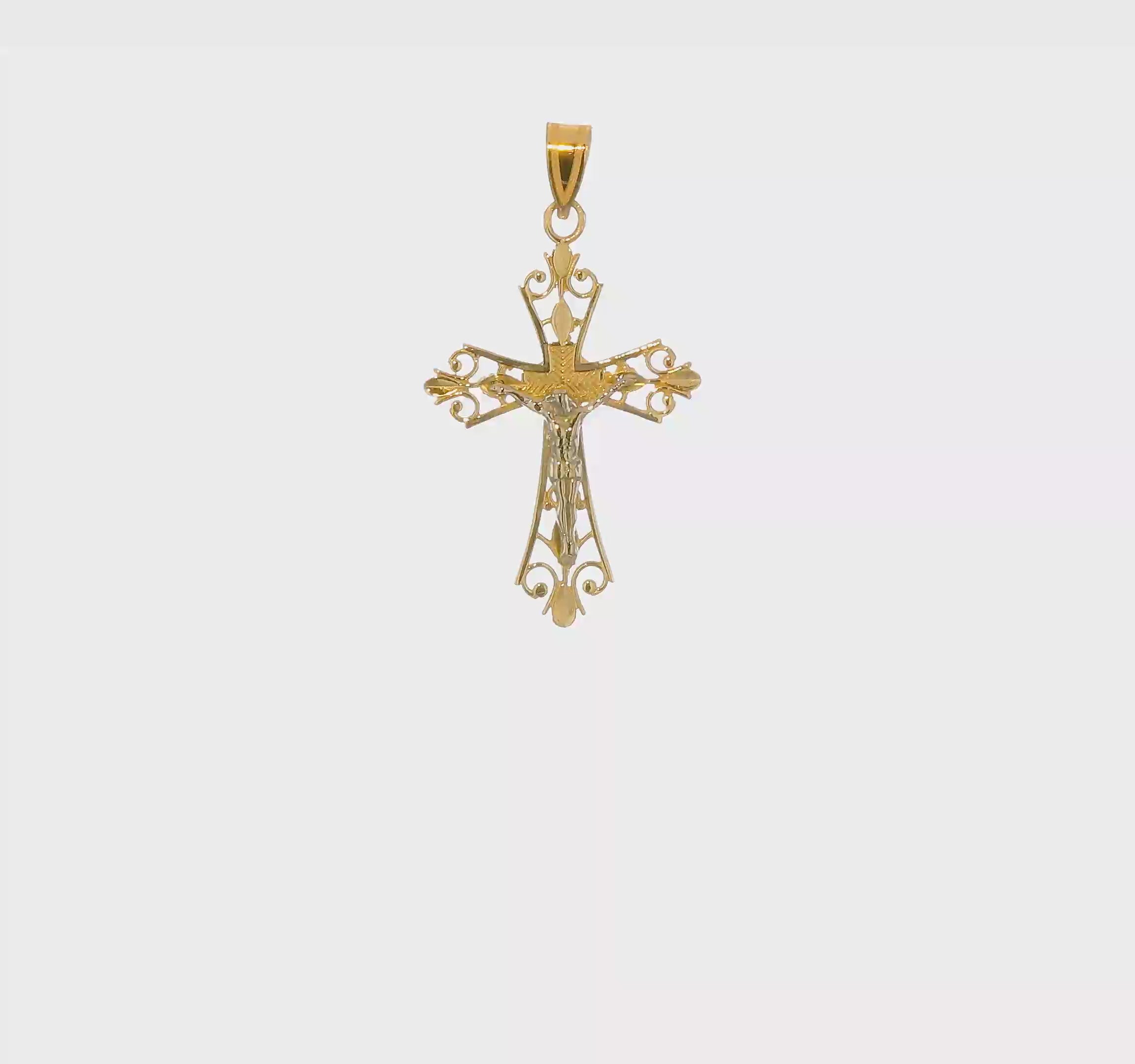 10KT Two-tone Pendant