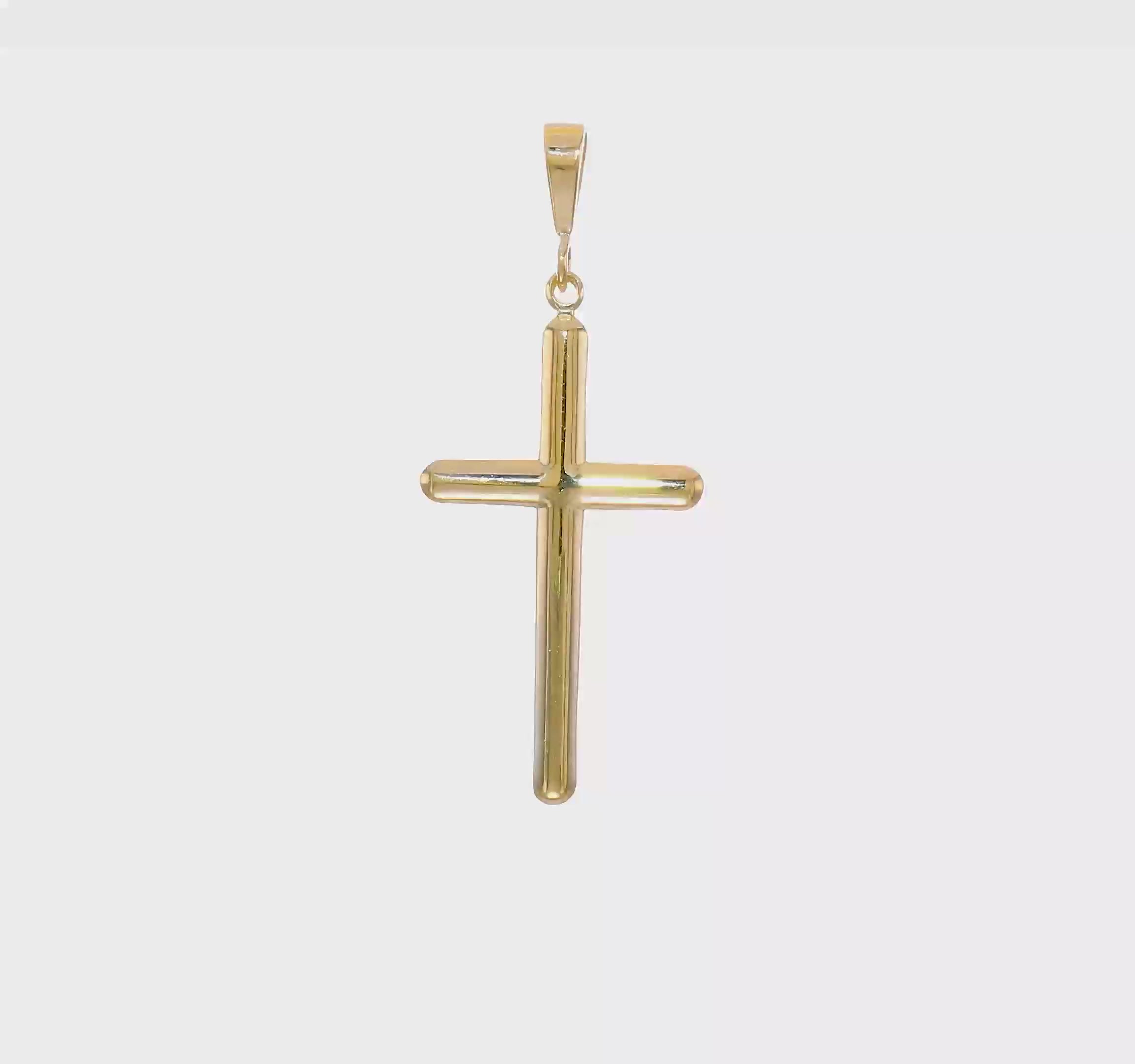 10kt Yellow Gold Cross Pendant