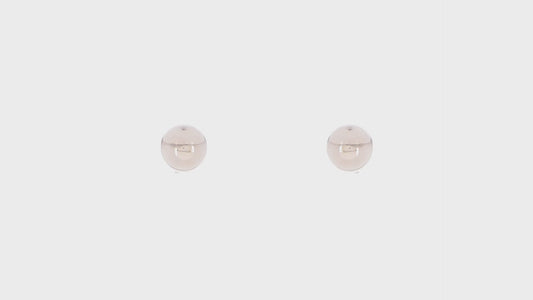 14kt Yellow Gold Polished 6mm Ball Post Earrings