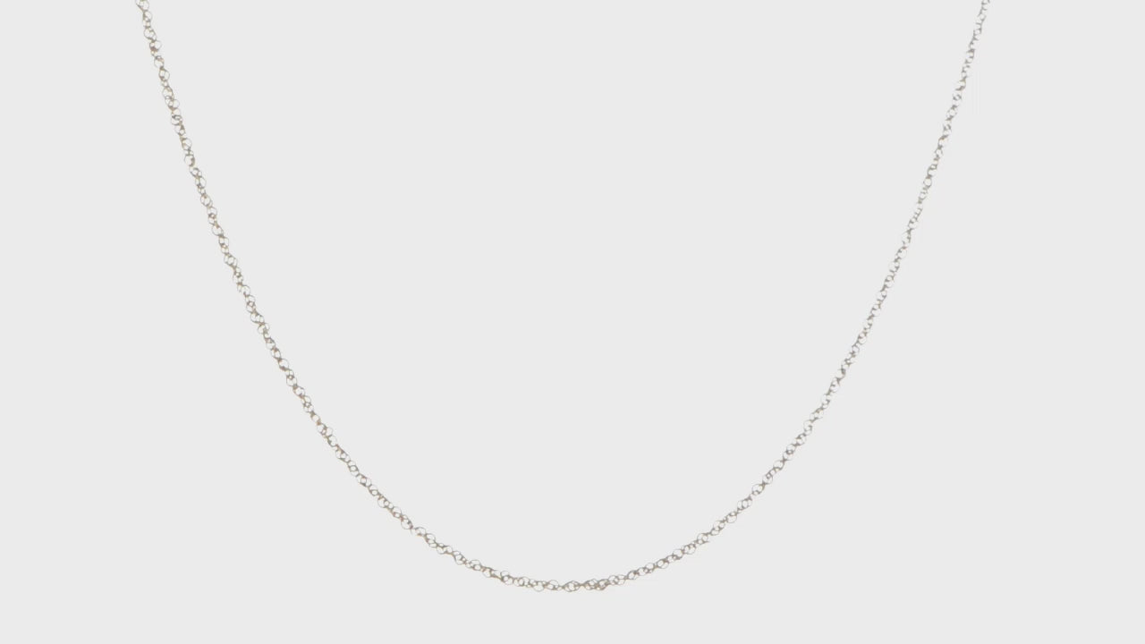 14KT Yellow Gold 1.3mm Sparkle Singapore Chain