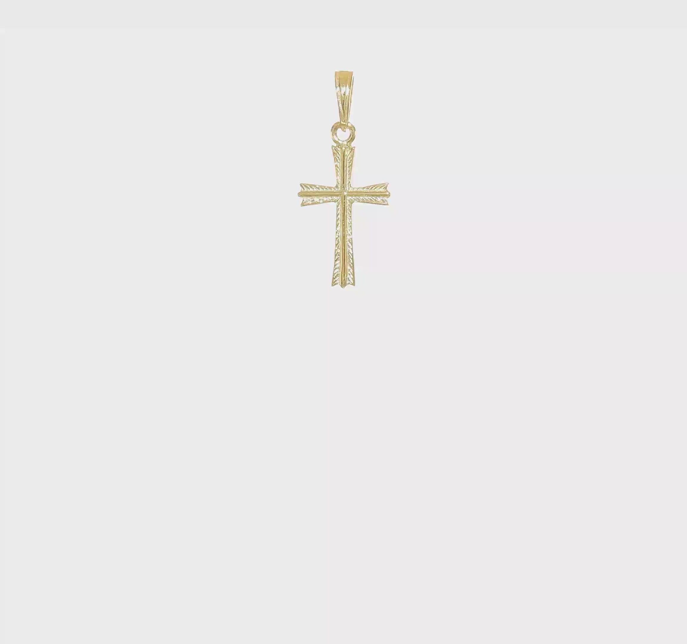 10KT Yellow Gold Cross Pendant