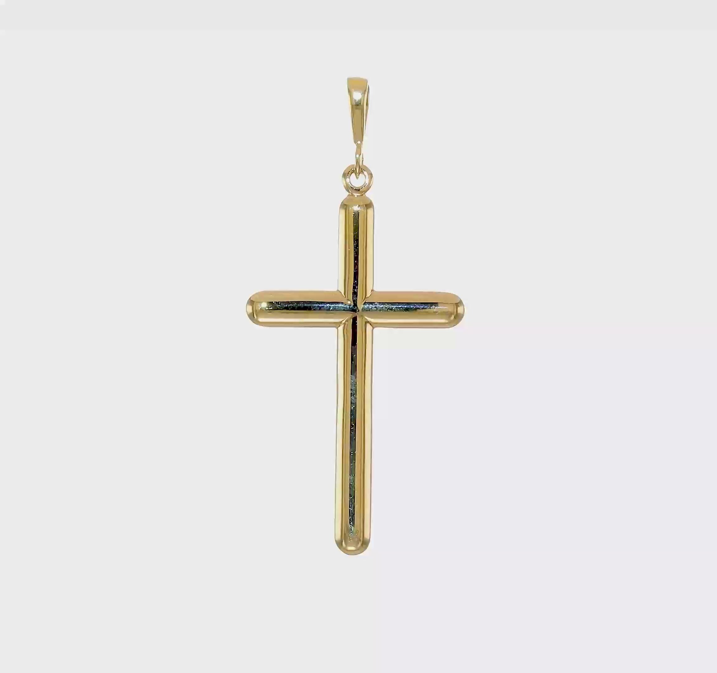 10kt Yellow Gold Cross Pendant