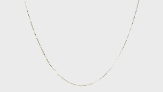 14kt Yellow Gold .9mm Box Chain