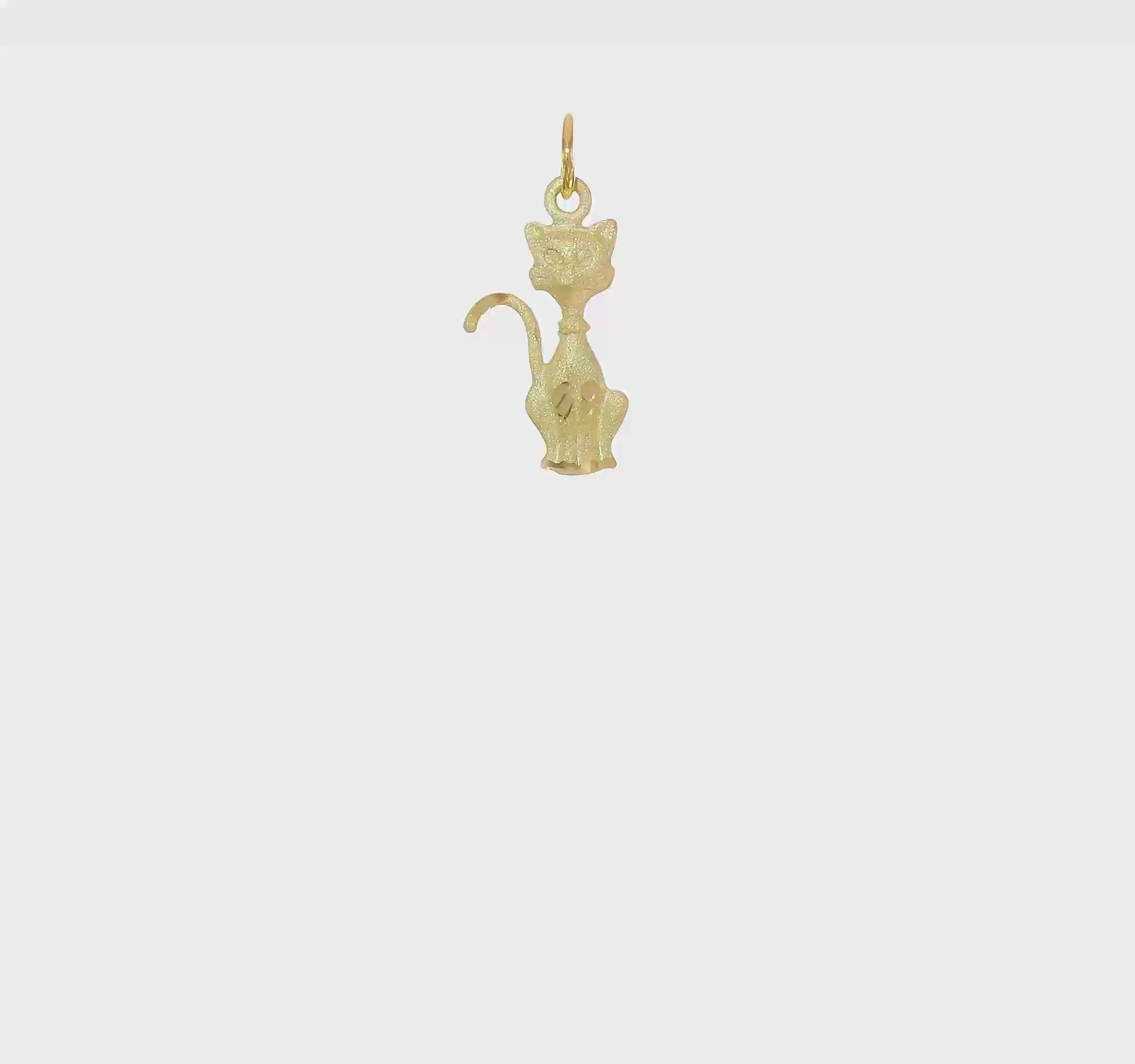 10kt Yellow Gold Tom Cat Charm