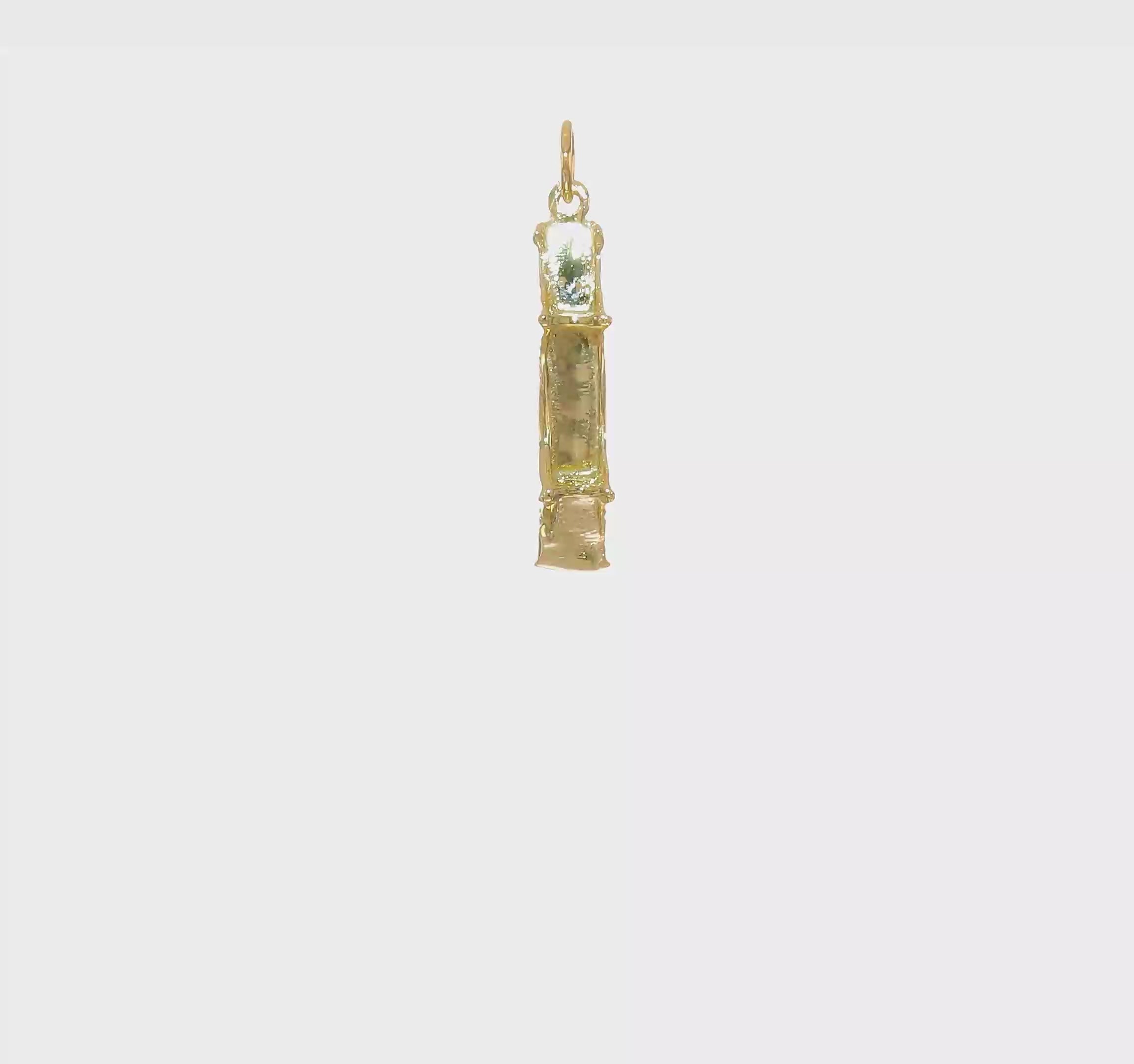 10kt Yellow Gold Mackinac Bridge Charm
