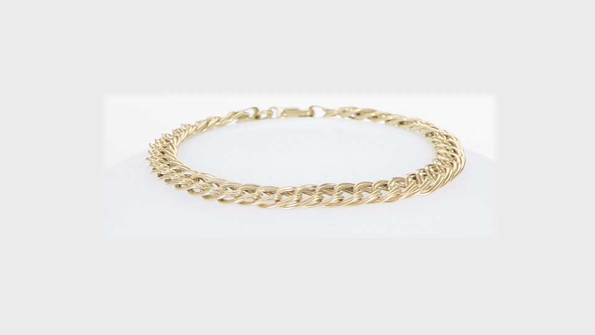 14KT Yellow Gold Fancy Link Bracelet